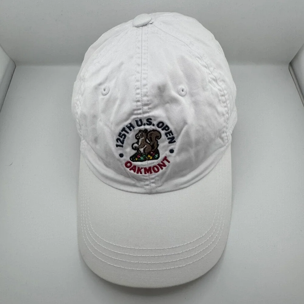 Ahead U.S. Open Oakmont Golf Hat Unisex OSFA White Excellent USGA Member Cap